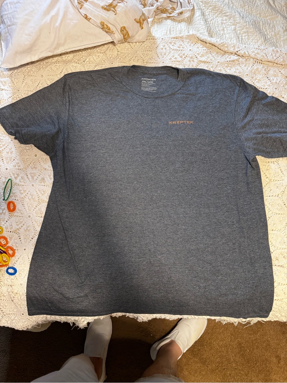 Kryptek Men's Short-Sleeve Tee in Heather Charcoal